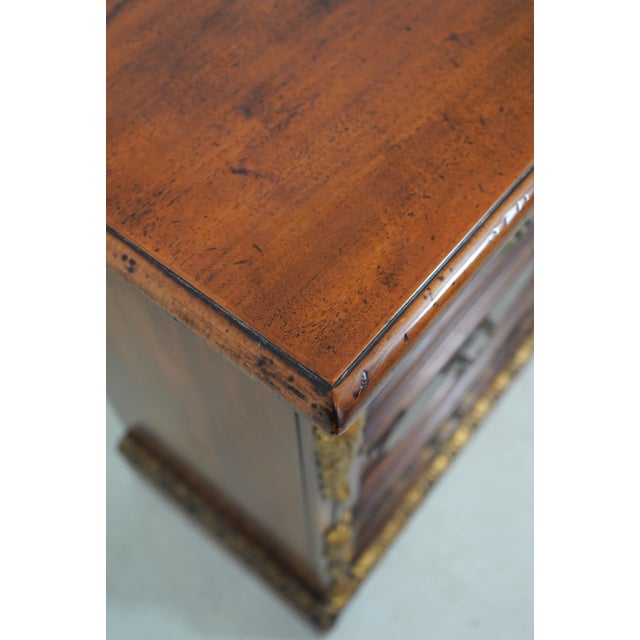 Pair Francesco Molon Italian 3 Drawer Chest Dressers For Sale - Image 9 of 18