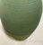 Green 1980s Two-Toned Green Corrugated Cardboard Vase, by Flute Chicago For Sale - Image 8 of 11