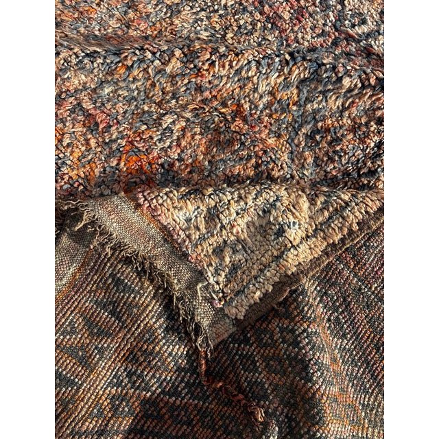 Textile Vintage Moroccan Boujad Rug in Wool, 1990 For Sale - Image 7 of 10