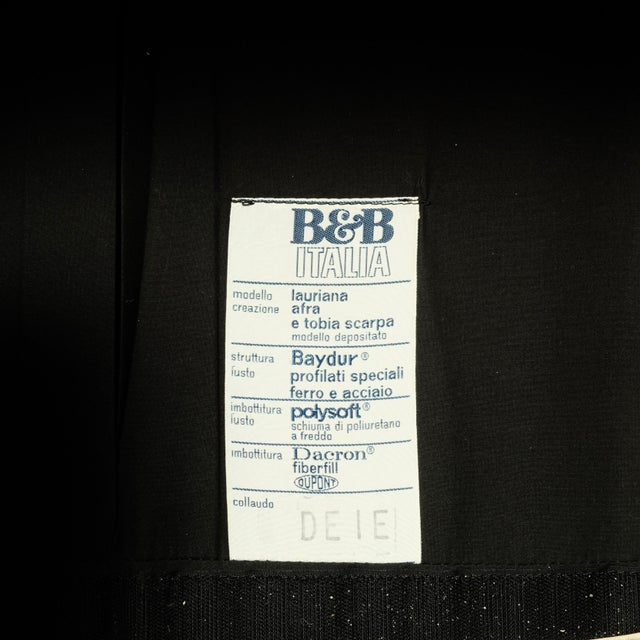 Office Chairs Lauriana by Afra and Tobia Scarpa B&b Italia for B&b Italia / C&b Italia, 1970s, Set of 8 For Sale - Image 11 of 18
