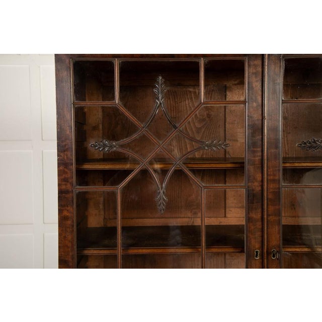 18th century english mahogany secretaire bureau bookcase/cabinet a very interesting 18th century english bureau...