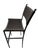 Sol & Luna Brown Leather and Iron Bar Stool, Showroom Sample For Sale - Image 4 of 8