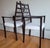 A beautiful set of 6 Scandinavian Modern Ladderback Dining Chairs by Svegards Markaryd of Sweden. Four (4) side chairs and...
