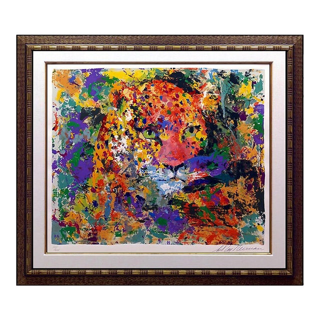 Late 20th Century Portrait of the Leopard, LeRoy Neiman For Sale