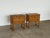 A pair of Danish oak chest of drawers in the Rococo revival manner, 1960s — in the style associated with Henning Kjærnulf...
