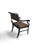 Traditional Vintage Shelby Williams Regency Ebonized & Gilt Armchair For Sale - Image 3 of 11