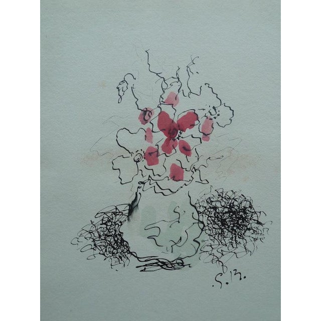 Georges Braque (1882-1963) The Vase Lithograph and stencil (Jacomet process) enhanced with pencil Signed in the plate On...