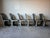 1980s 1984 Set of Six Postmodern Dining Chairs by Vladimir Kagan for Preview For Sale - Image 5 of 12