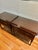 1980’s Ethan Allen Georgian Court Mahogany Nightstands With Glass Tops & Brass Hardware - A Pair For Sale - Image 9 of 18