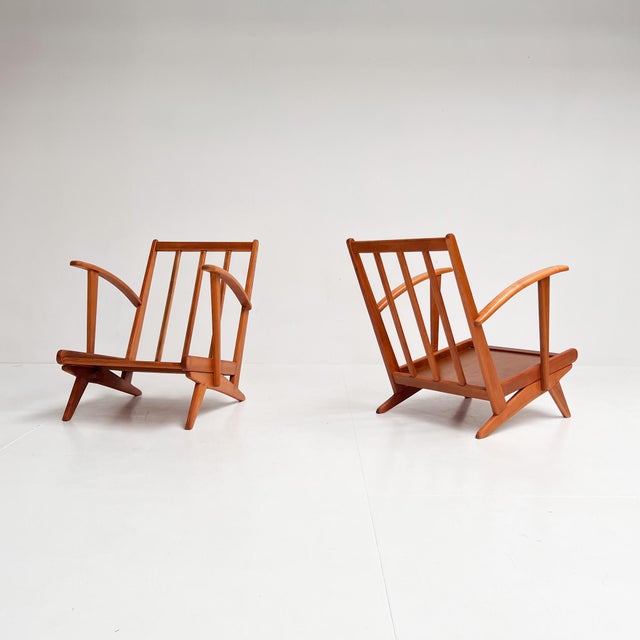 Mid-Century Modern Mid-Century Spindle Lounge Chair, 1960s For Sale - Image 3 of 18