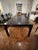 Brown Rosewood Dining Table, 10 Chair Set, and Matching Table Pad Set of 20 For Sale - Image 8 of 14