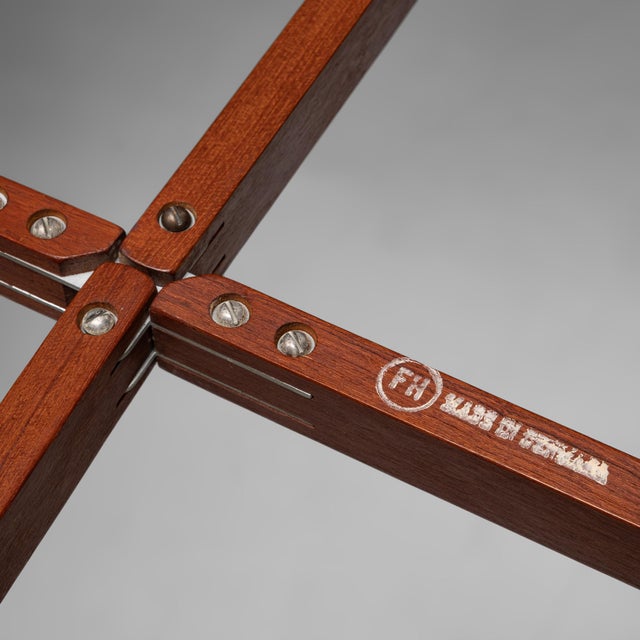 Brown Model 4508 Teak Tray Table by Engholm for Fritz Hansen, Denmark, 1960s For Sale - Image 8 of 12