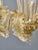 2000 - 2009 Venetian Five-Arm Murano Glass Chandelier For Sale - Image 5 of 12