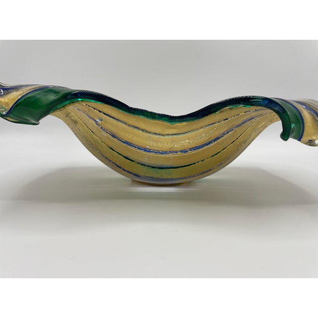 Corinth Bowl by Ercole Barovier for Barovier & Toso, 1970s For Sale - Image 3 of 6