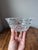 Contemporary Late 20th Century Waterford Crystal Glandore Pattern Bowl 5" For Sale - Image 3 of 7