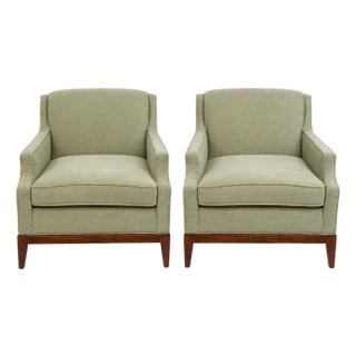 Mid Century Lounge Chairs - Pair For Sale