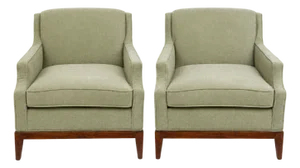 Mid Century Lounge Chairs - Pair