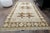 Turkish 1970s Vintage Handmade Wool Cotton Beige Runner Rug For Sale - Image 3 of 11