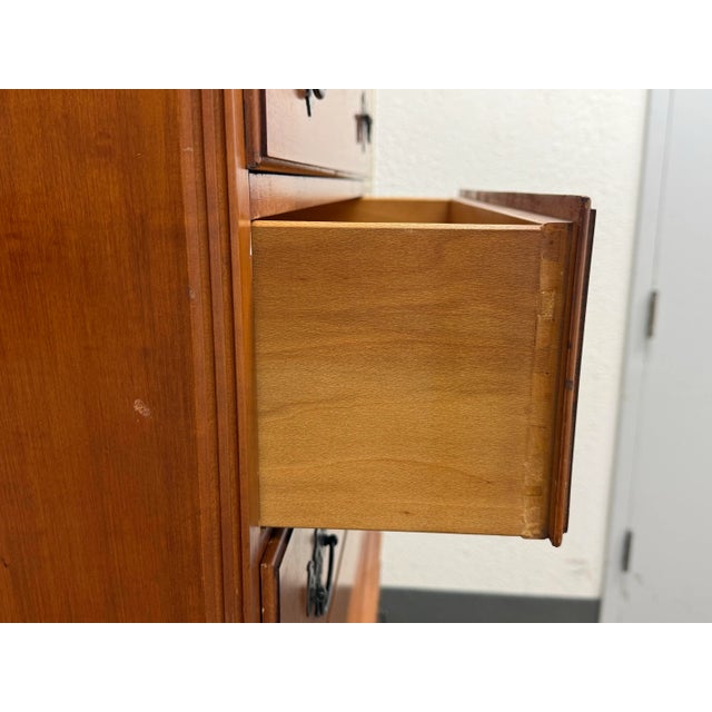 Vintage Georgian Style Highboy Dresser For Sale - Image 9 of 12