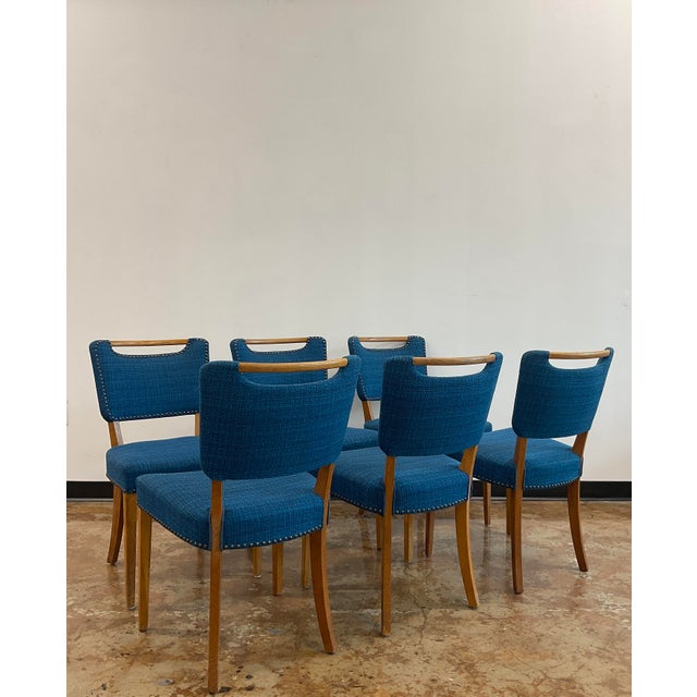 1960s Set of 6 Mid-Century Dining Chairs, Attr. To Slagelse Møbelværk For Sale In Raleigh - Image 6 of 18