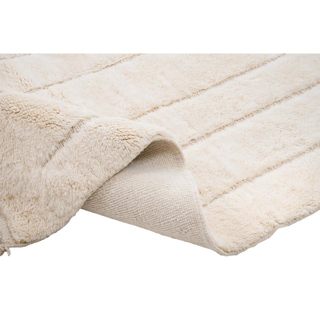 Textile Hand-Knotted Wool Rug by Azele Studio For Sale - Image 7 of 11