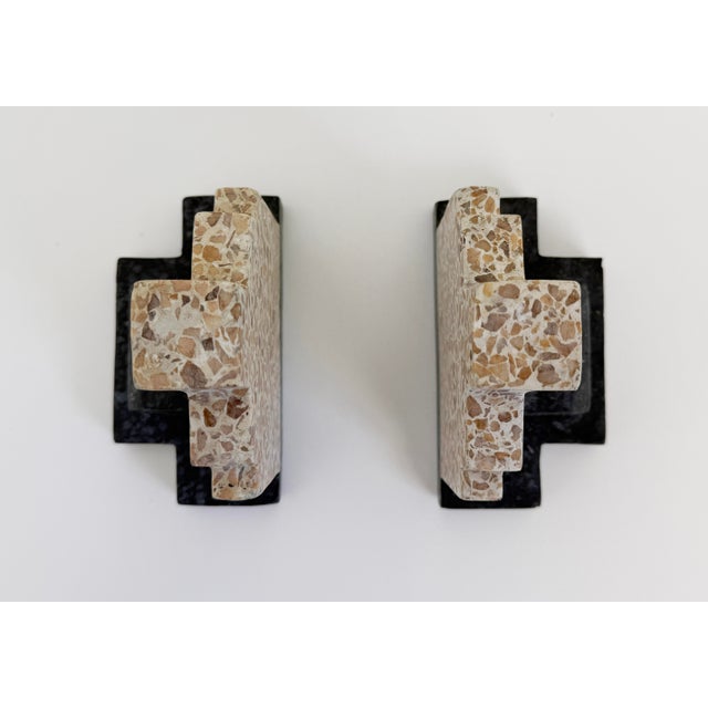 1940s 1940s Italian Terrazzo Bookends - A Pair For Sale - Image 5 of 8