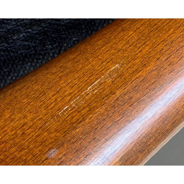 Ebony 1960s Danish Modern Ib Attributed to Kofod-Larsen Model 18-15 Lounge Chair For Sale - Image 8 of 12