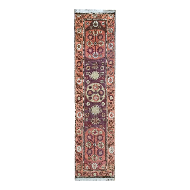 Early 20th Century Early 20th Century Central Asian Khotan Runner For Sale
