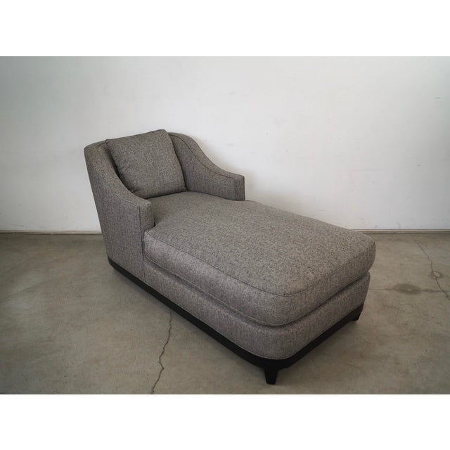 High end chaise lounge sofa for sale. Manufactured here in Los Angeles by high-end designer company A. Rudin, and is the...