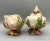 Late 20th Century Fitz and Floyd Oceania Creamer & Sugar Bowl – Seashell & Seaweed Ceramic Set of 2 For Sale - Image 5 of 13