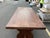 1950s French Solid-Plank Oak Farmhouse Table For Sale - Image 5 of 7