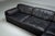 Model DS76 Modular Sofa in Black Leather from de Sede, 1970, Set of 4 For Sale - Image 9 of 13