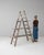 Mid 20th Century French A-Frame Ladder Shelf For Sale - Image 4 of 18
