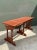 Early 20th Century Vintage Rustic Red Wood Console Table For Sale - Image 5 of 12