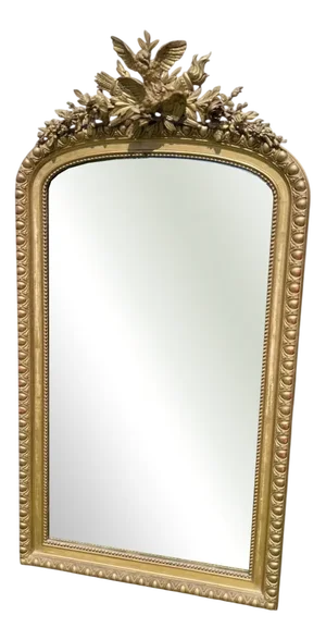 Napoleon III Plaster Mirror