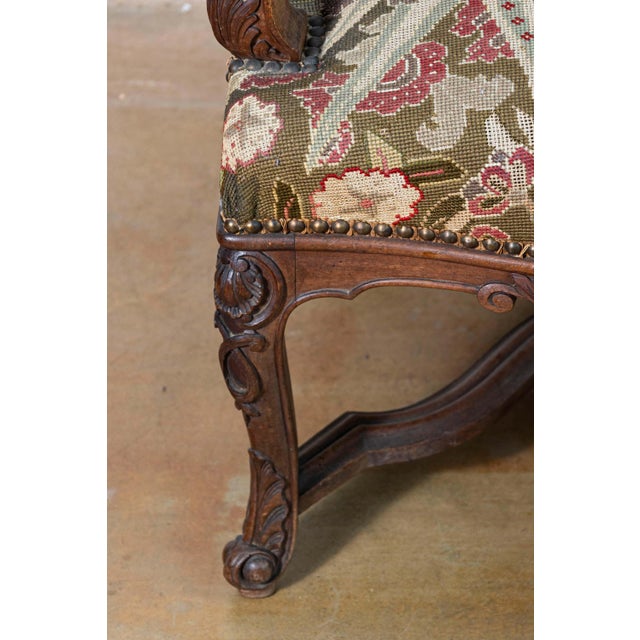 Wood 19th Century French Arm Chair For Sale - Image 7 of 11