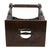 Mid 20th Century Signed F. W. Tyler Hand-Carved Wooden Stool Dated 1943 With Pierced Openwork Panels For Sale - Image 5 of 9