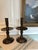 Vintage Monumental 16” Bronze Candlestick Holders -a Pair For Sale - Image 17 of 18