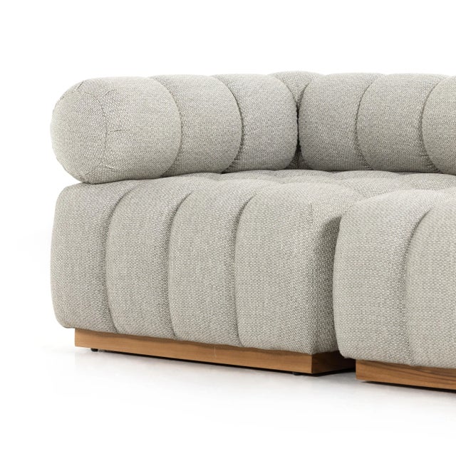 A modern take on mid-century Italian design, soft volume and exaggerated proportions fuse for a sculpted look and playful...