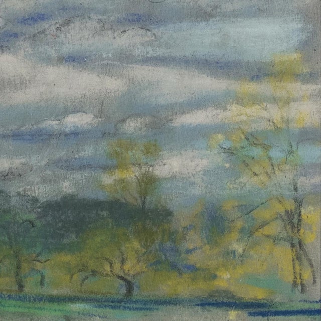Modern 'Orchard Beneath Blue Sky', by Arthur Bowen Davies, New York Armory, Ashcan School, Asl, Aic, NYMoMA For Sale - Image 3 of 9