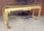 Newly Painted French Blue & Hand-Gilt Console by Turtle and Crane - Hollywood Regency Sty For Sale - Image 16 of 18