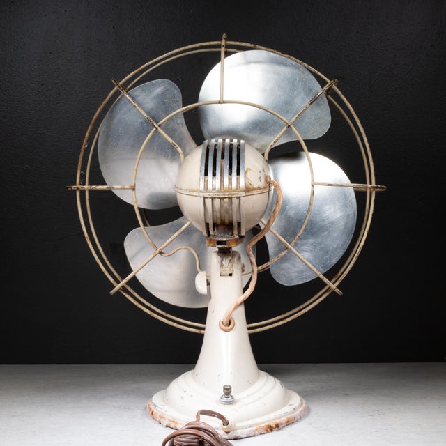 1940s Westinghouse Oscillating Fan c.1940 For Sale - Image 5 of 7