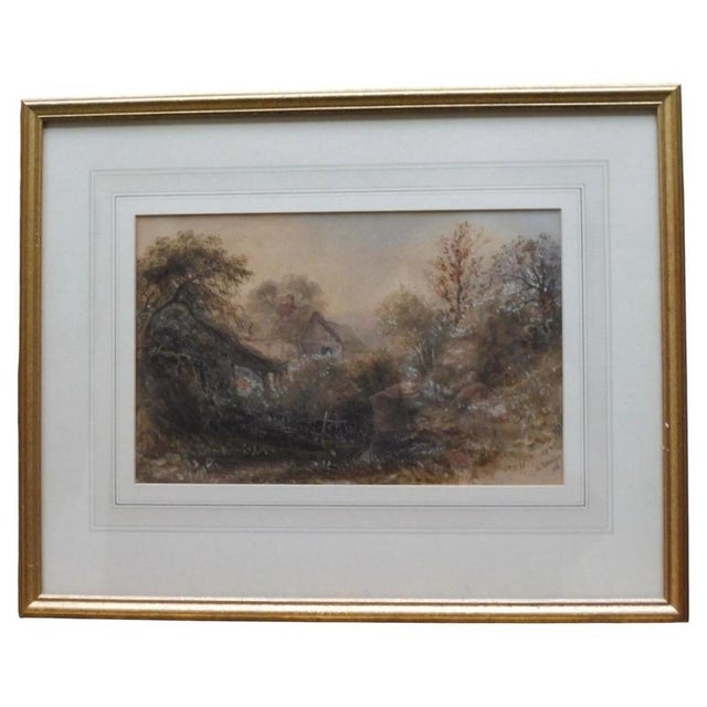 Charles Sharpe, Llanthony, Monmouthshire, 1848, Watercolor on Paper, Framed For Sale - Image 14 of 14