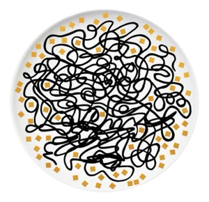 Street | Prose Ceramic Plate by Vincenzo D’Alba for Kiasmo