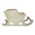 Rare Vintage 1930s Christmas Huge Store Display White Mica Sparkle Sleigh For Sale