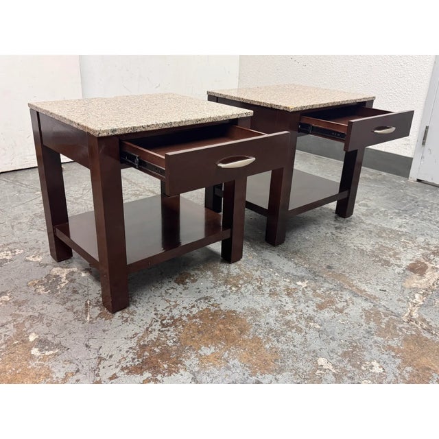 Design Plus Gallery presents a Pair of Bespoke Nightstand by BERMANFALK. The duo are nicely structured and would work well...