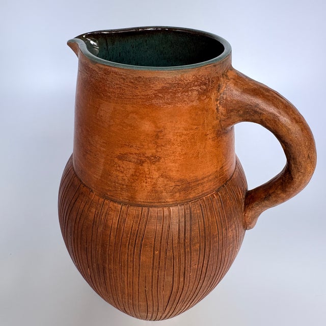 Ceramic Mid-Century Stoneware Jug from Rutebo, Leksand, 1960s For Sale - Image 7 of 7