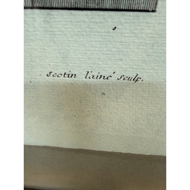Soicher Marin Soicher Marin Jean Berain the Elder Style Architectural Engravings, Set of Two For Sale - Image 4 of 12