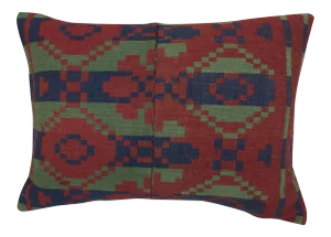 Southwestern Style Wool Blanket Pillow