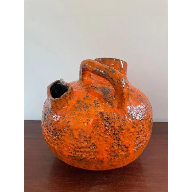 This is one of the most beautiful objects I ever found. This brutalist vase / sculpture is breathtaking! Made in the late...